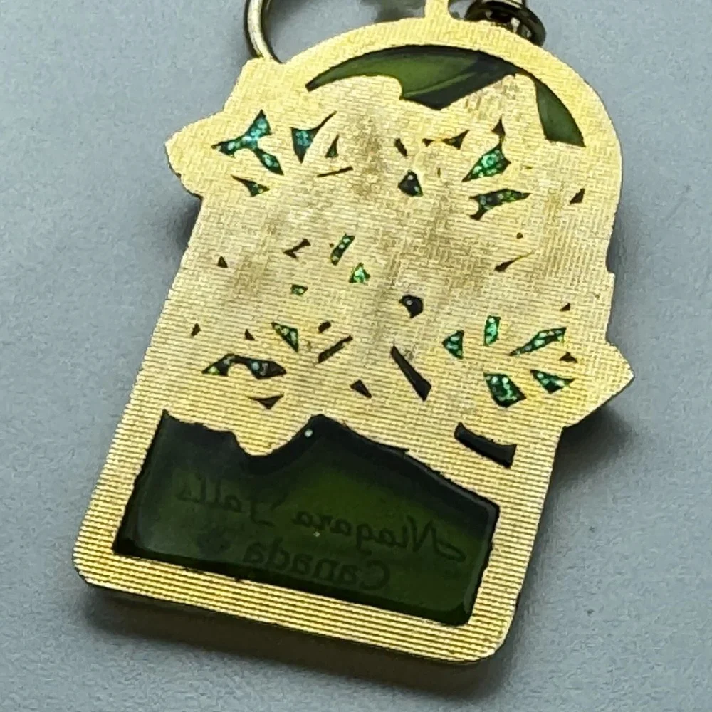 Niagara Falls Canada Leaf Keychain Key‎ Ring